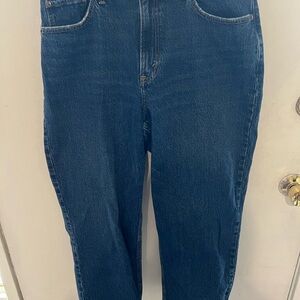 Abercrombie & Fitch High Rise Blue Jeans - Vintage Straight / Dark. Brand new!